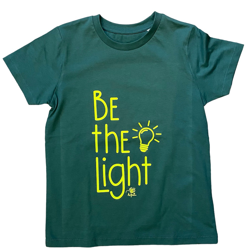 MAGLIETTA BAMBINO "BE THE LIGHT"
