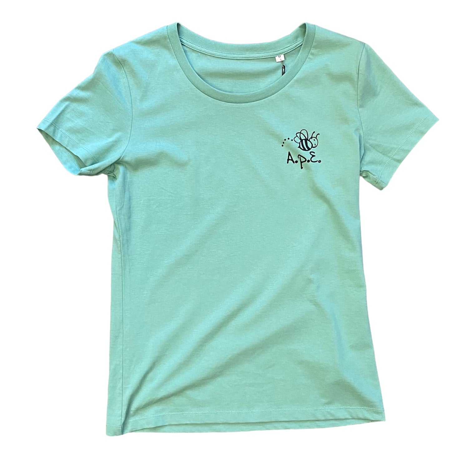 WOMEN'S HEART SIDE LOGO T-SHIRT
