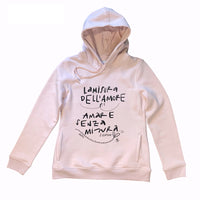 FELPA DONNA CAPPUCCIO