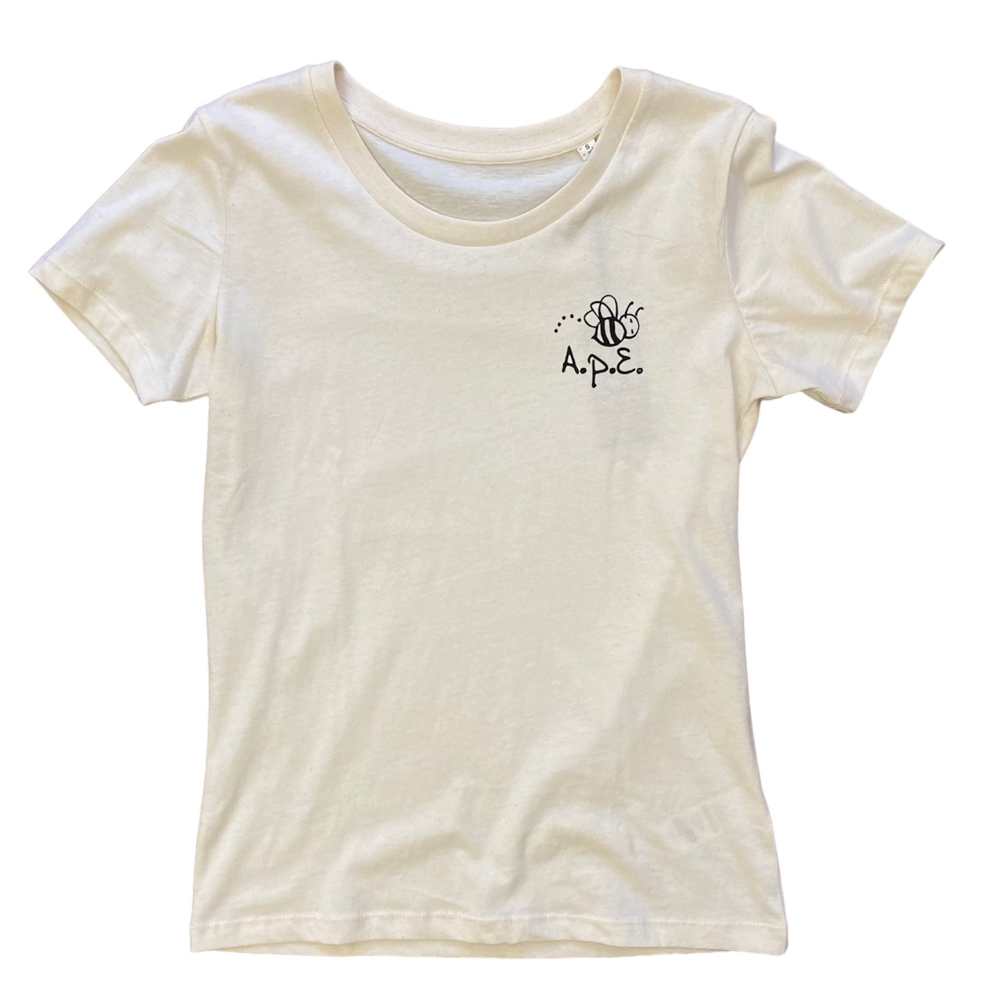 WOMEN'S HEART SIDE LOGO T-SHIRT