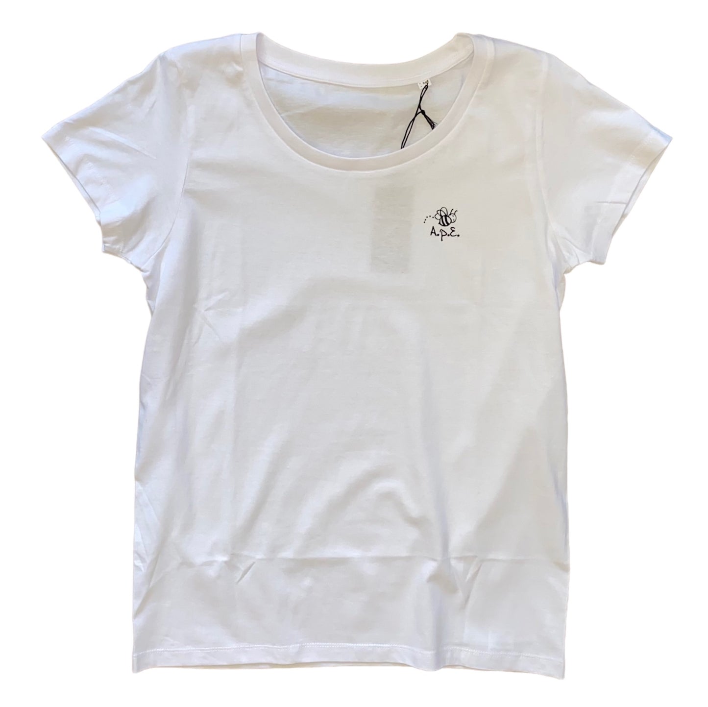 WOMEN'S HEART SIDE LOGO T-SHIRT