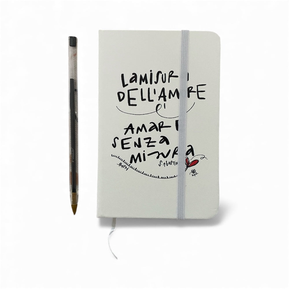 Block Notes La Misura Dell'Amore - Tascabile