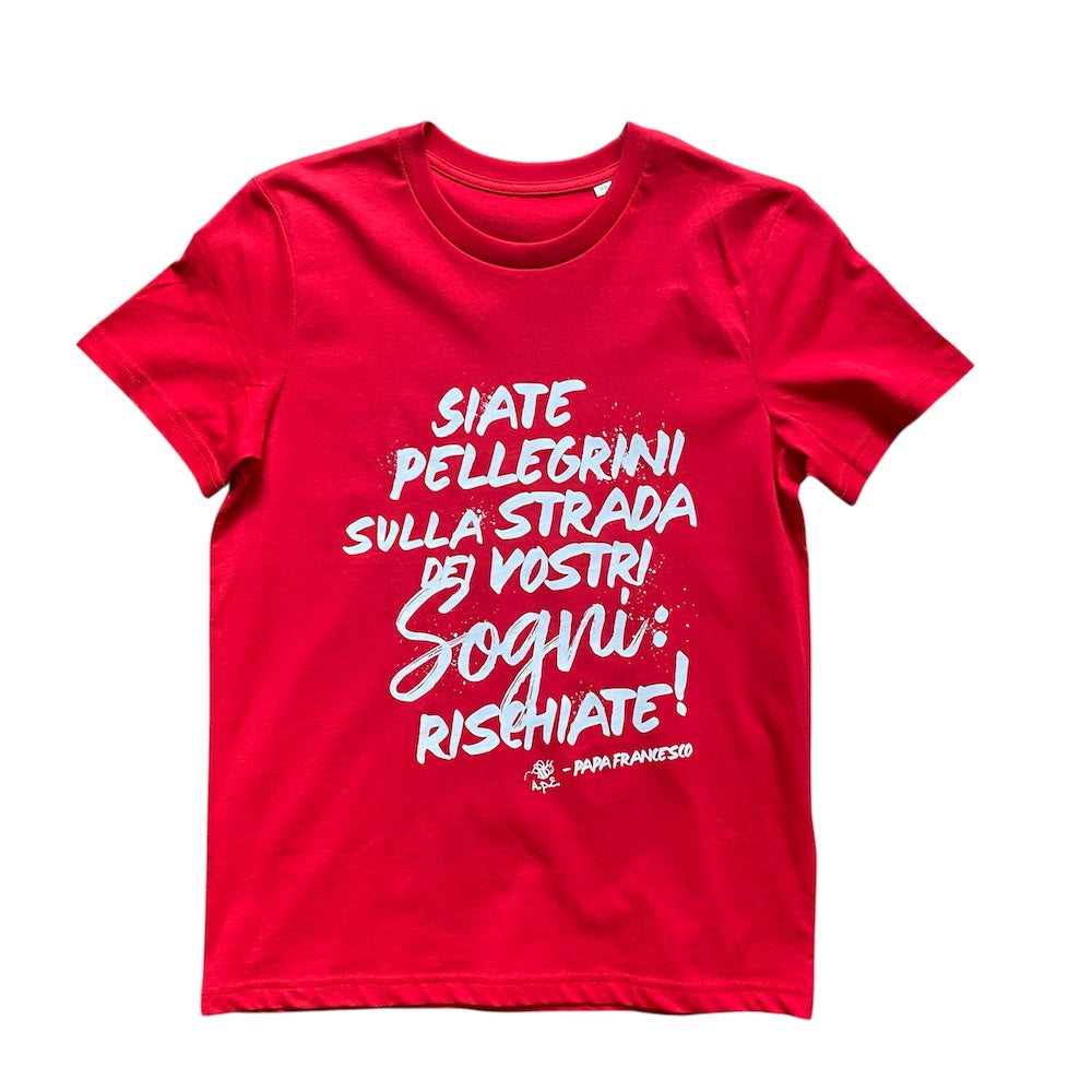 "BE A PILGRIM ON THE ROAD OF YOUR DREAMS" T-SHIRT