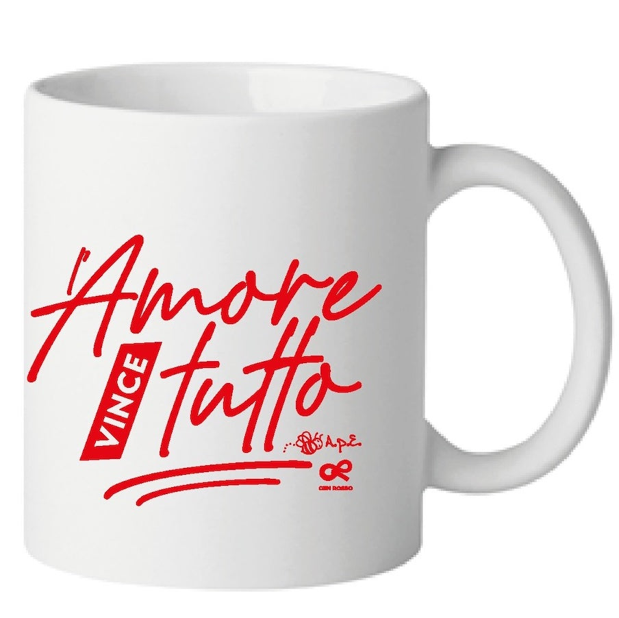 TAZZA "L'AMORE VINCE TUTTO"
