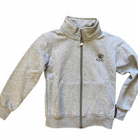 FELPA ZIP BAMBINO LOGO STAMPATO