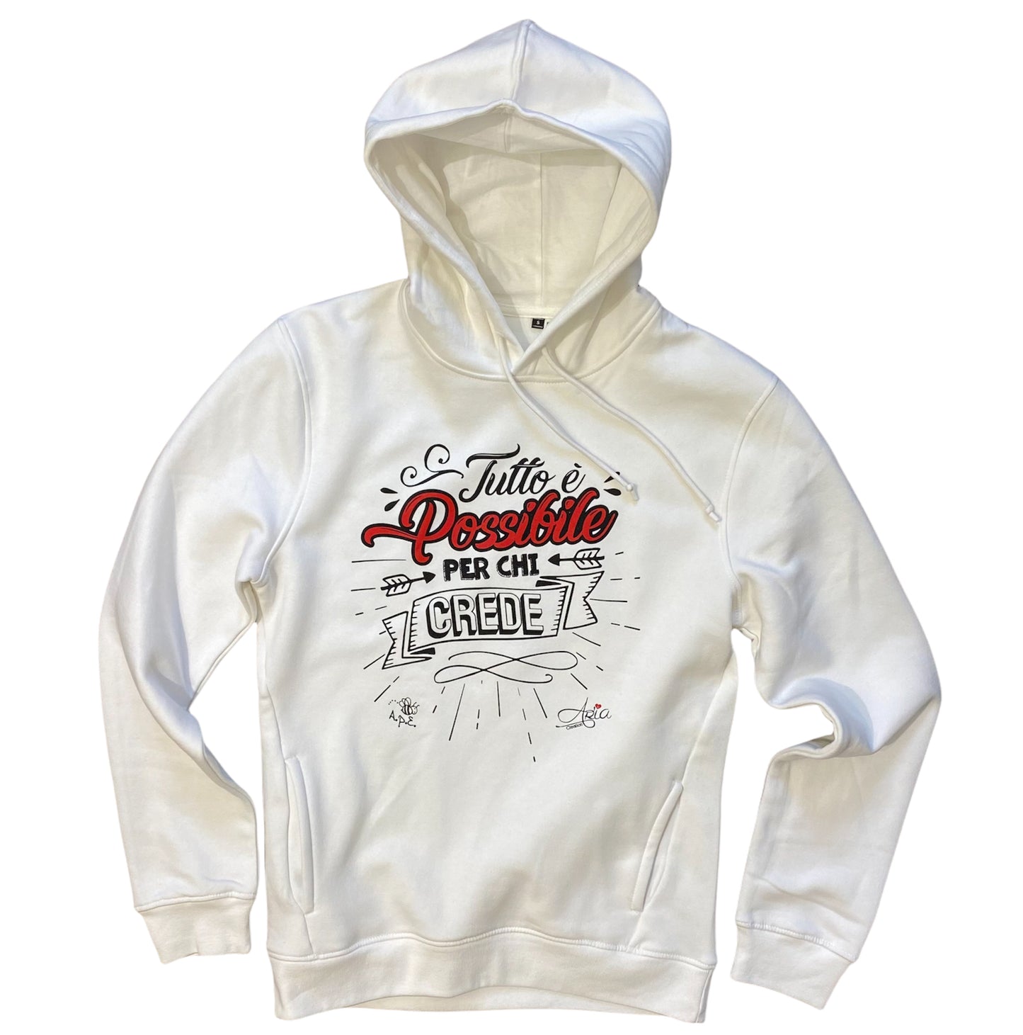 HOODIE "EVERYTHING IS POSSIBLE FOR THOSE WHO BELIEVE"