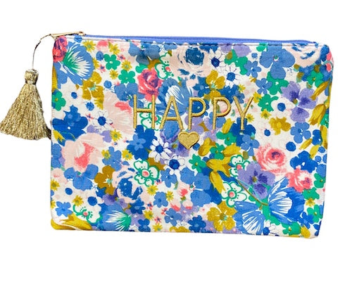 EMBROIDERED POUCH