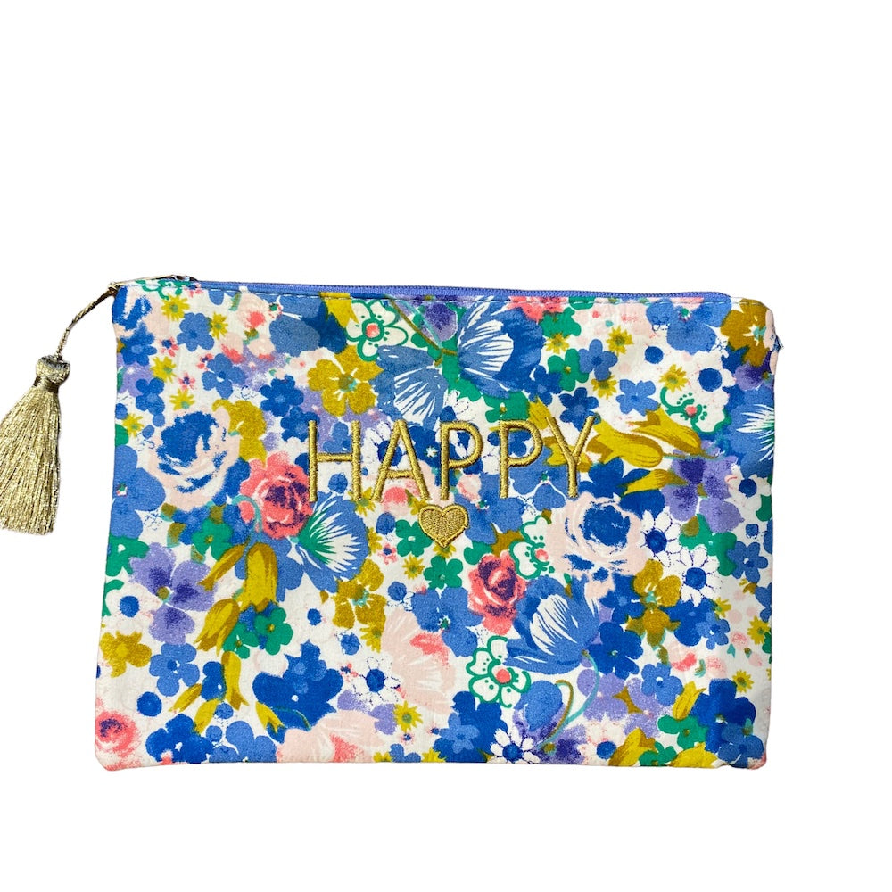 EMBROIDERED POUCH