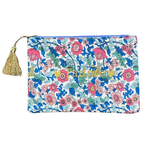 EMBROIDERED POUCH