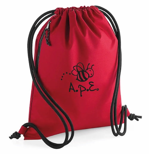 RECYCLED POLYESTER LARGE DRAWSTRING BAG