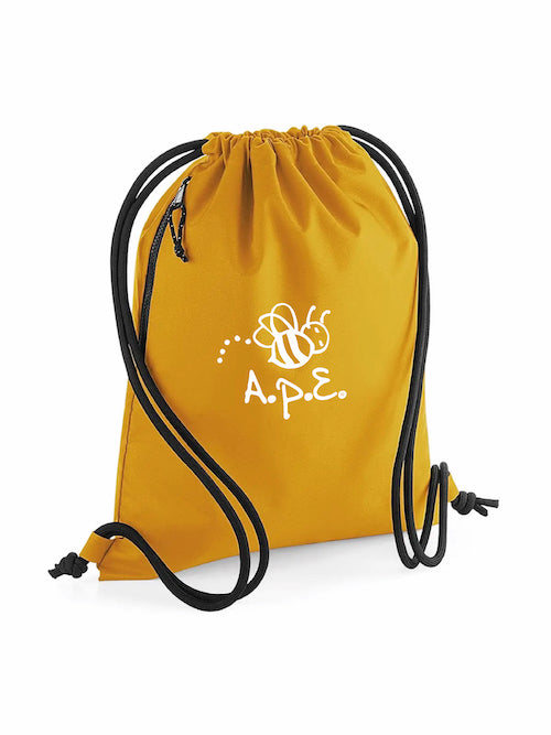 RECYCLED POLYESTER LARGE DRAWSTRING BAG