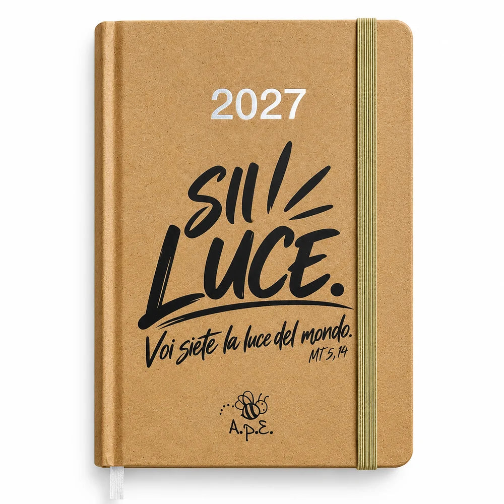 Agenda settimanale 2027 “Sii luce” – Voi siete la luce del mondo