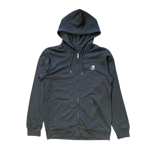 FRENCH TERRY ZIP HOODED SWEATSHIRT