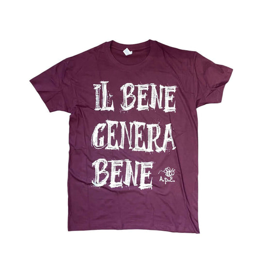 MAGLIETTA "IL BENE GENERA BENE "