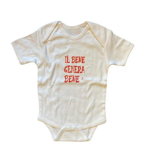 BODY BAMBINO "IL BENE GENERA BENE"