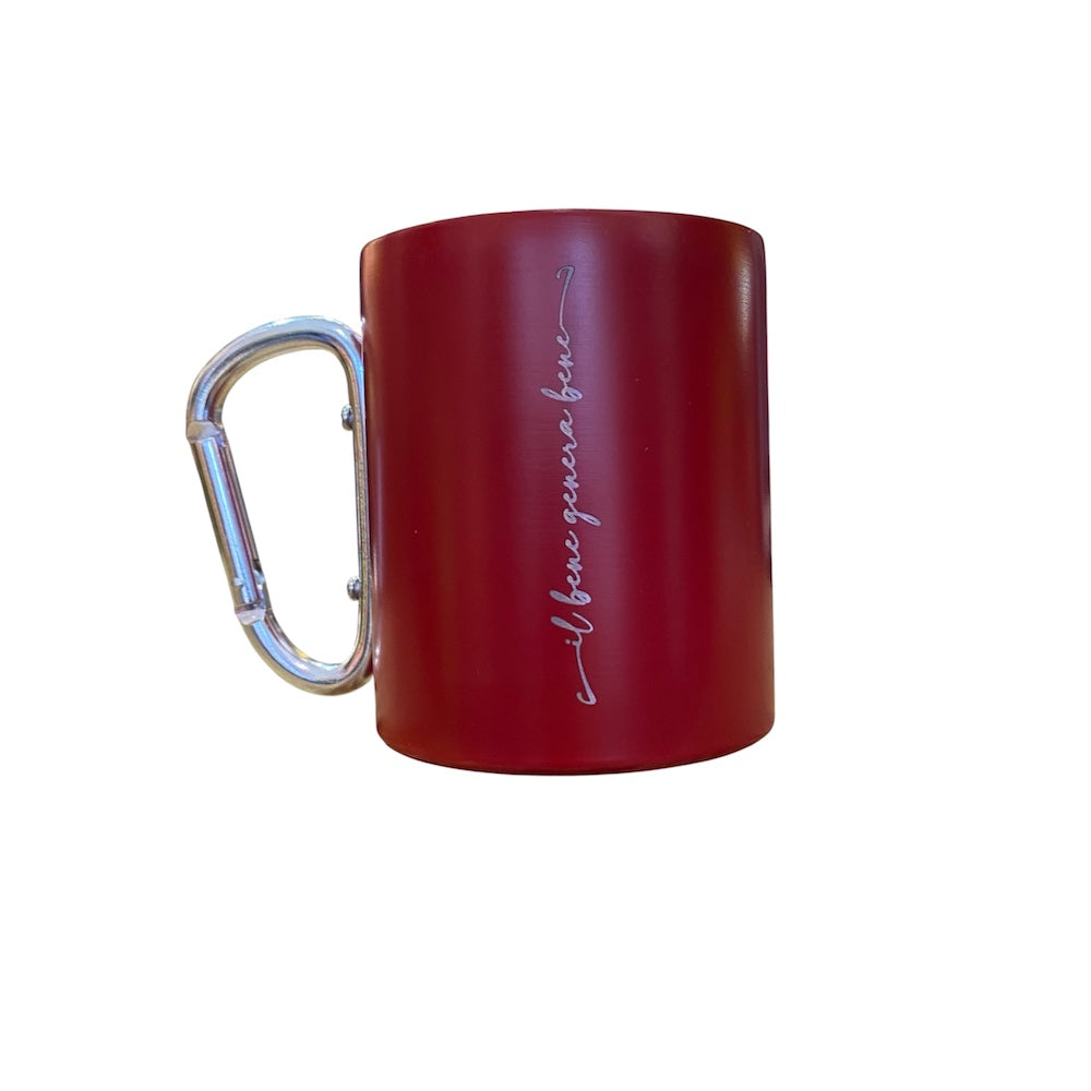 TAZZA MOSCHETTONE "Il Bene Genera Bene" - Acciaio Inox Riciclato 300ml