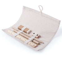 Astuccio Natura in Juta e Cotone - Set 5 Pezzi