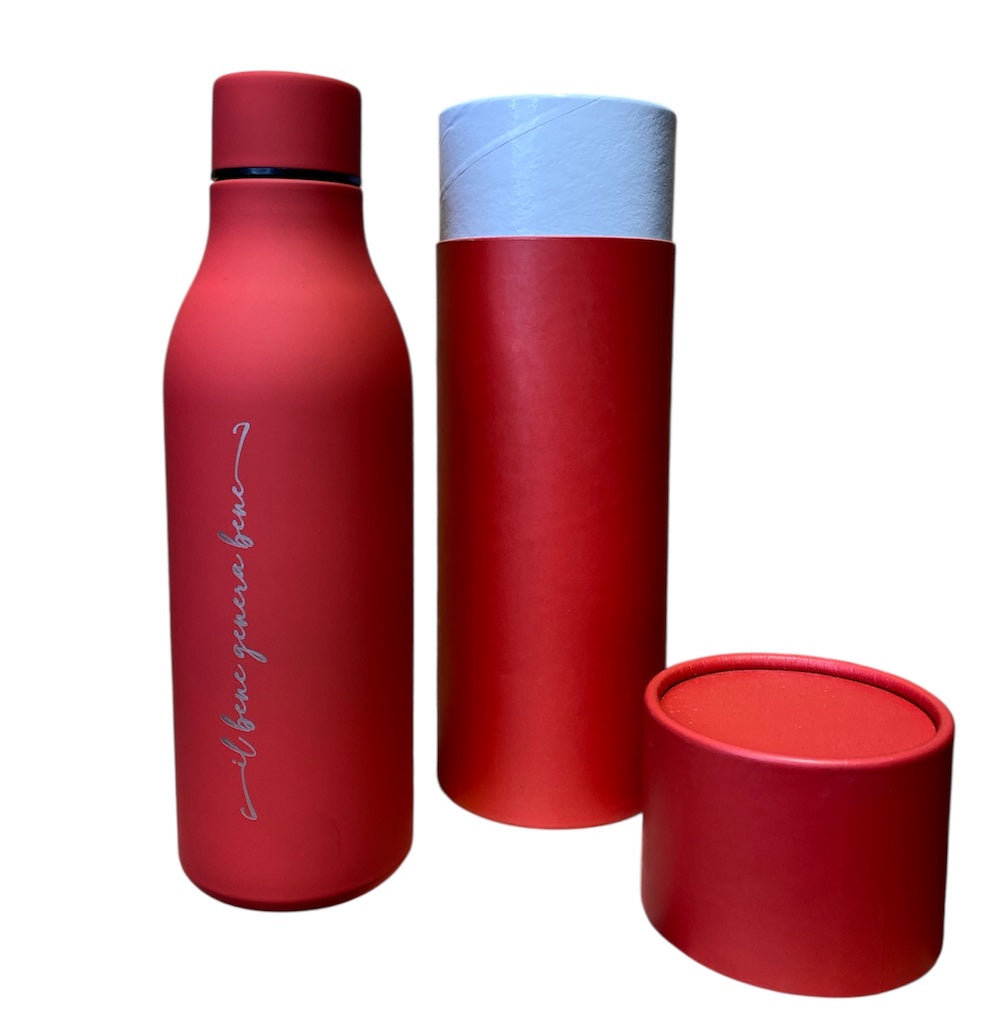 BORRACCIA TERMICA soft touch "IL BENE GENERA BENE"