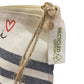 Pochette Mare "Mettici Cuore" in Cotone Riciclato