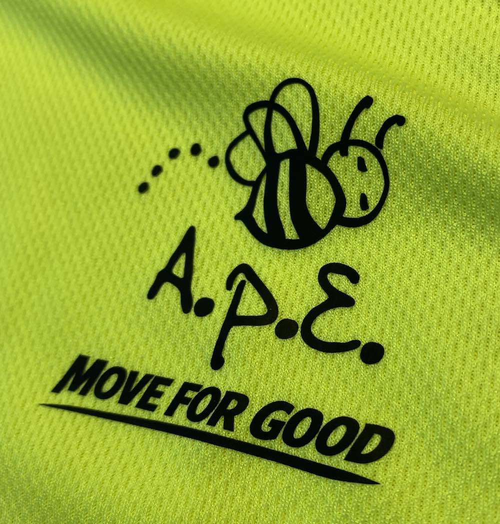 Maglietta Sportiva Uomo APE MOVE FOR GOOD - Tessuto Tecnico