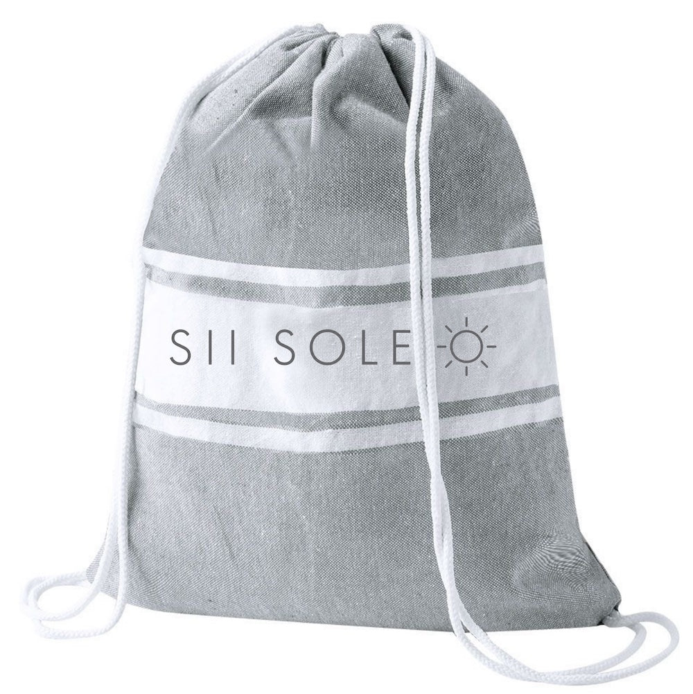 Sacca Pareo 2 in 1 – "Sii Sole" in Cotone Riciclato