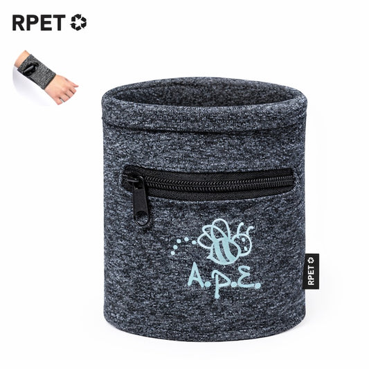 Polsino Porta Soldi o chiavi in RPET Riciclato con Zip