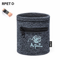 Polsino Porta Soldi o chiavi in RPET Riciclato con Zip