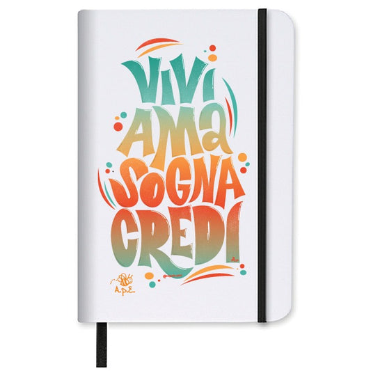 Quaderno Vivi Ama Sogna Credi